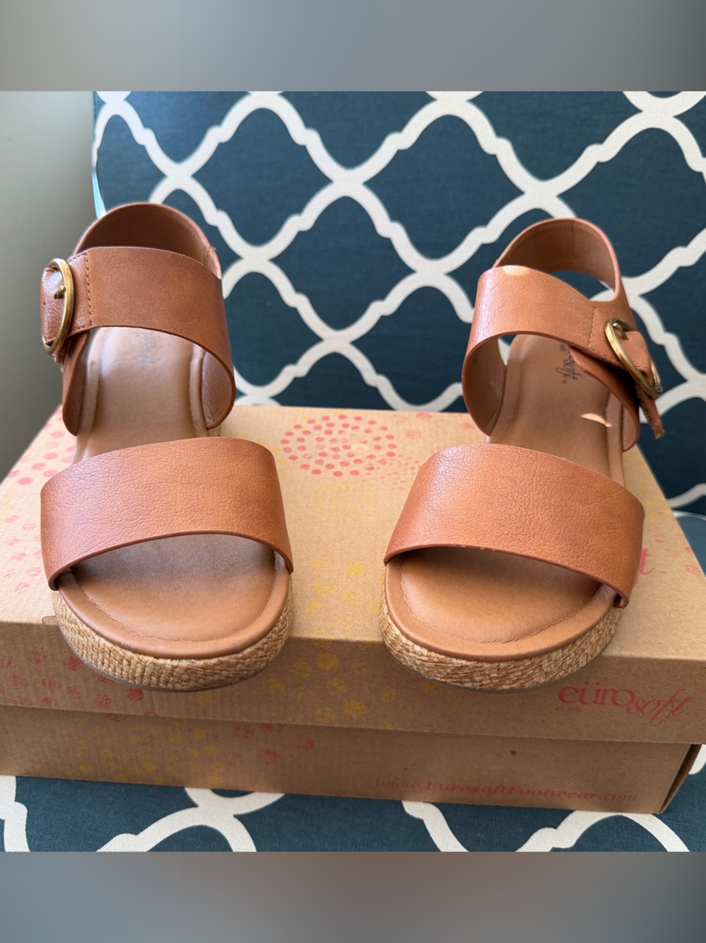 Eurosoft wedge sandals, size 9